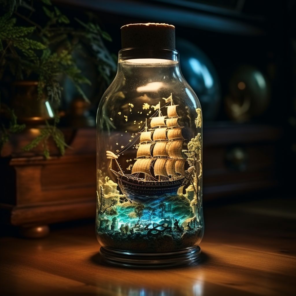 Ship in the Bottle #24