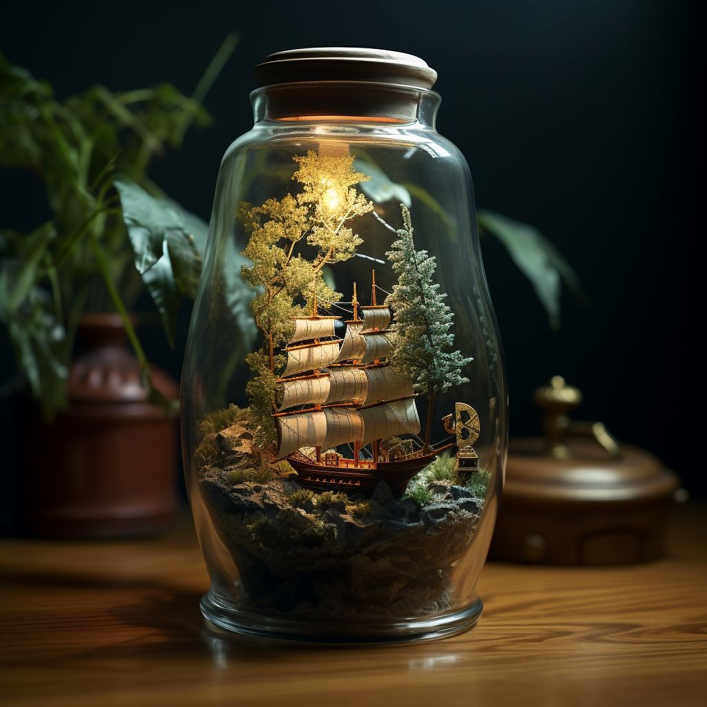 Ship in the Bottle #27
