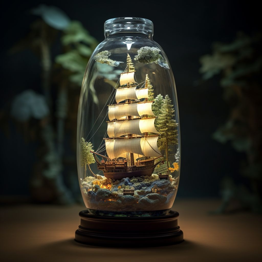 Ship in the Bottle #28