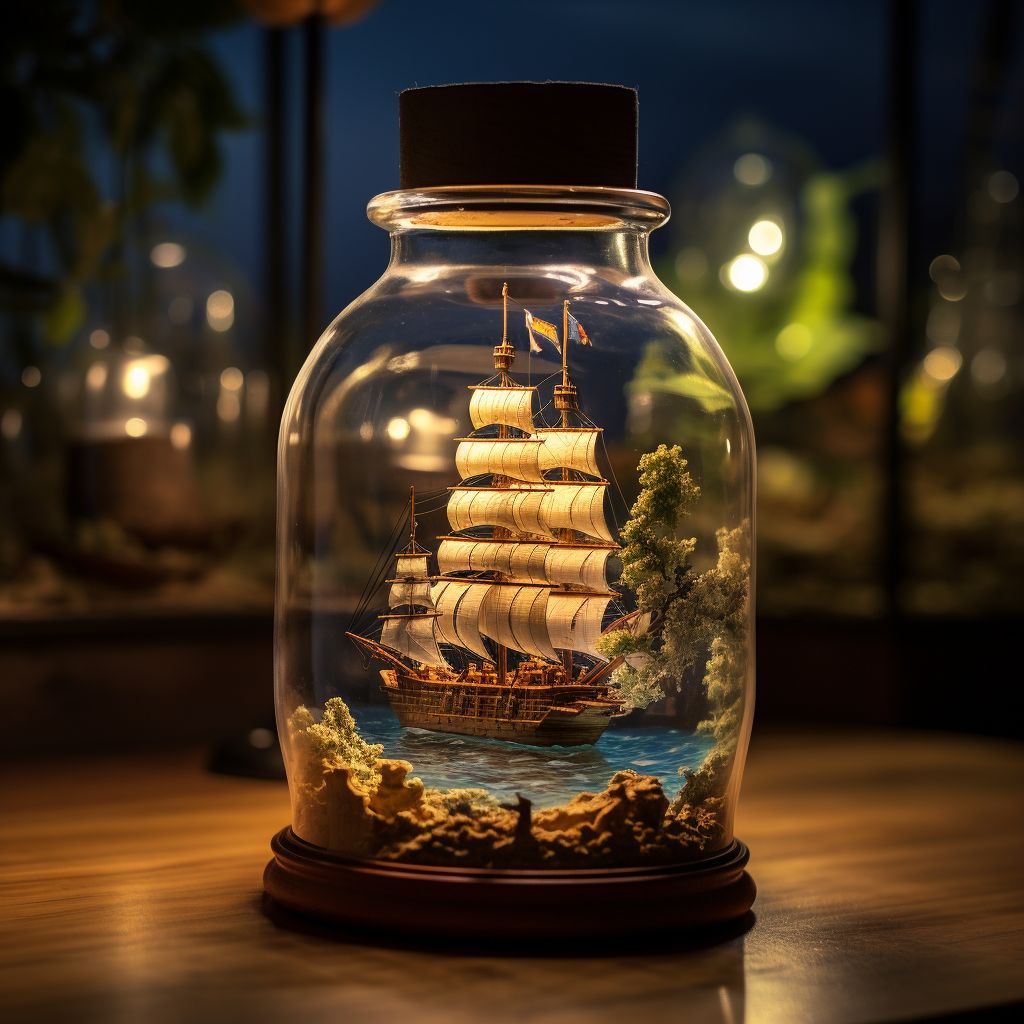Ship in the Bottle #30
