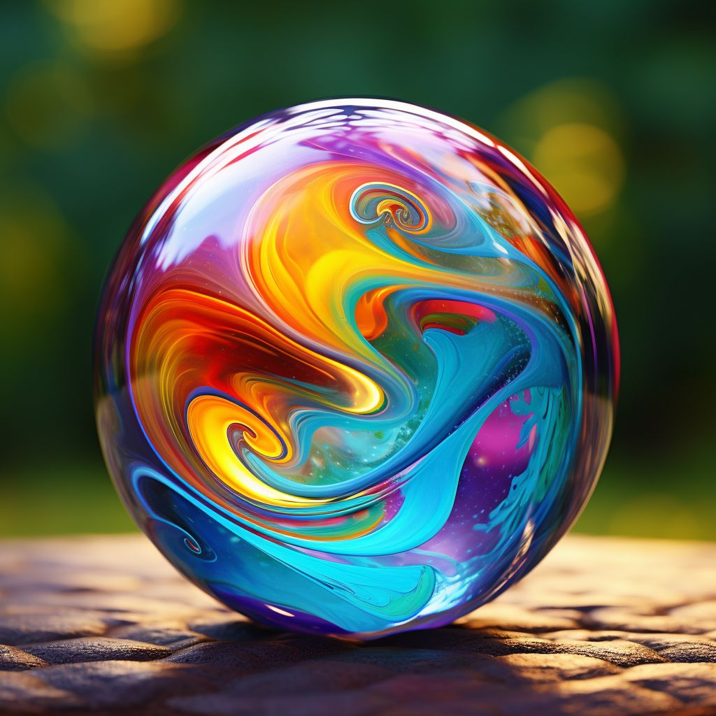 Glass marble #2