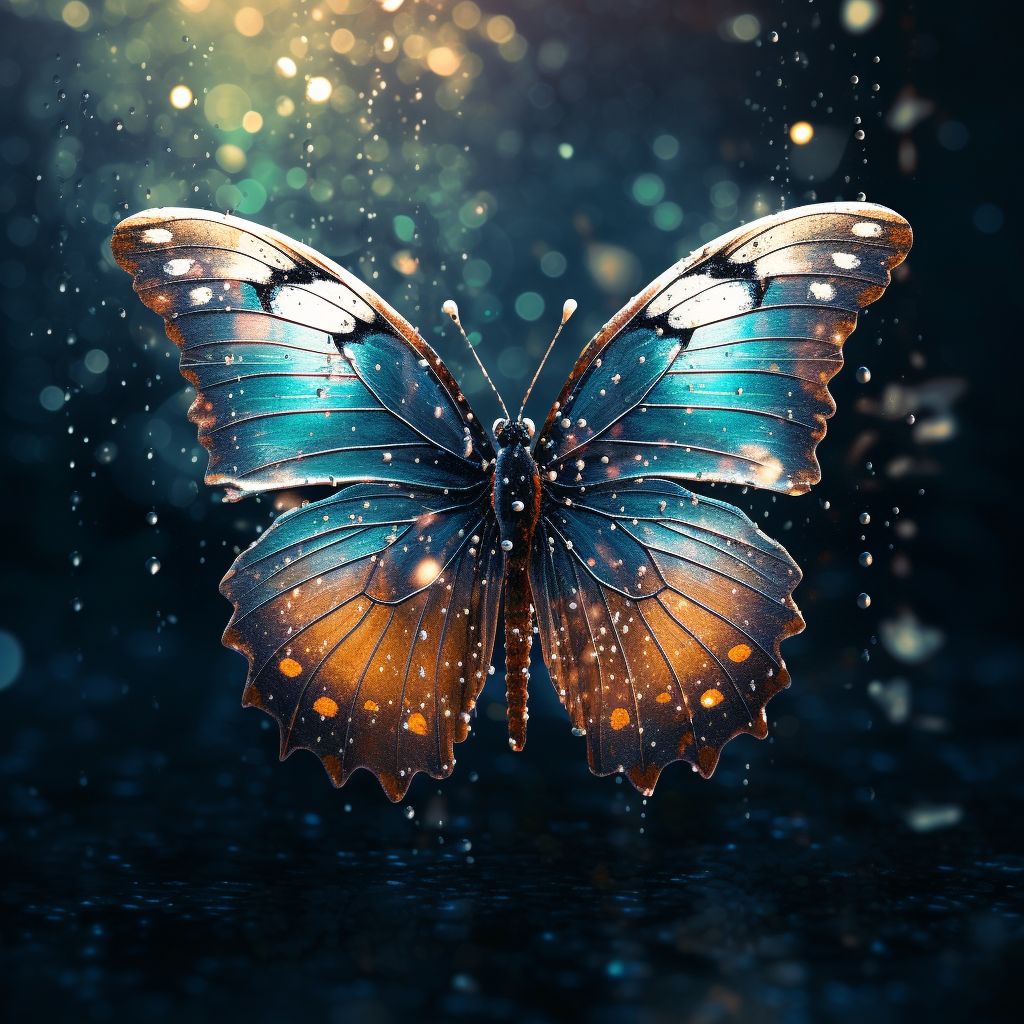 Wet Butterfly #4