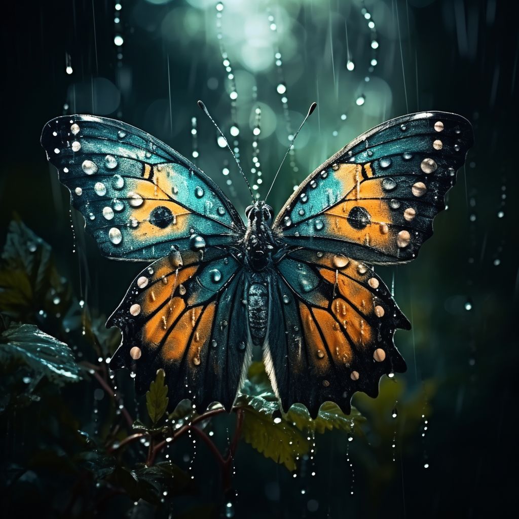Wet Butterfly #1