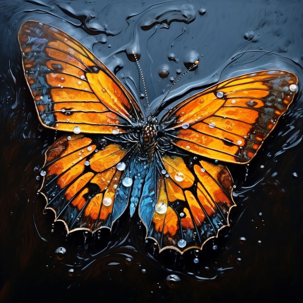 Wet Butterfly #17