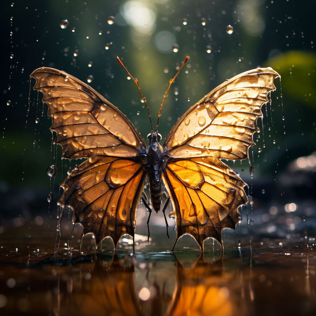 Wet Butterfly #8