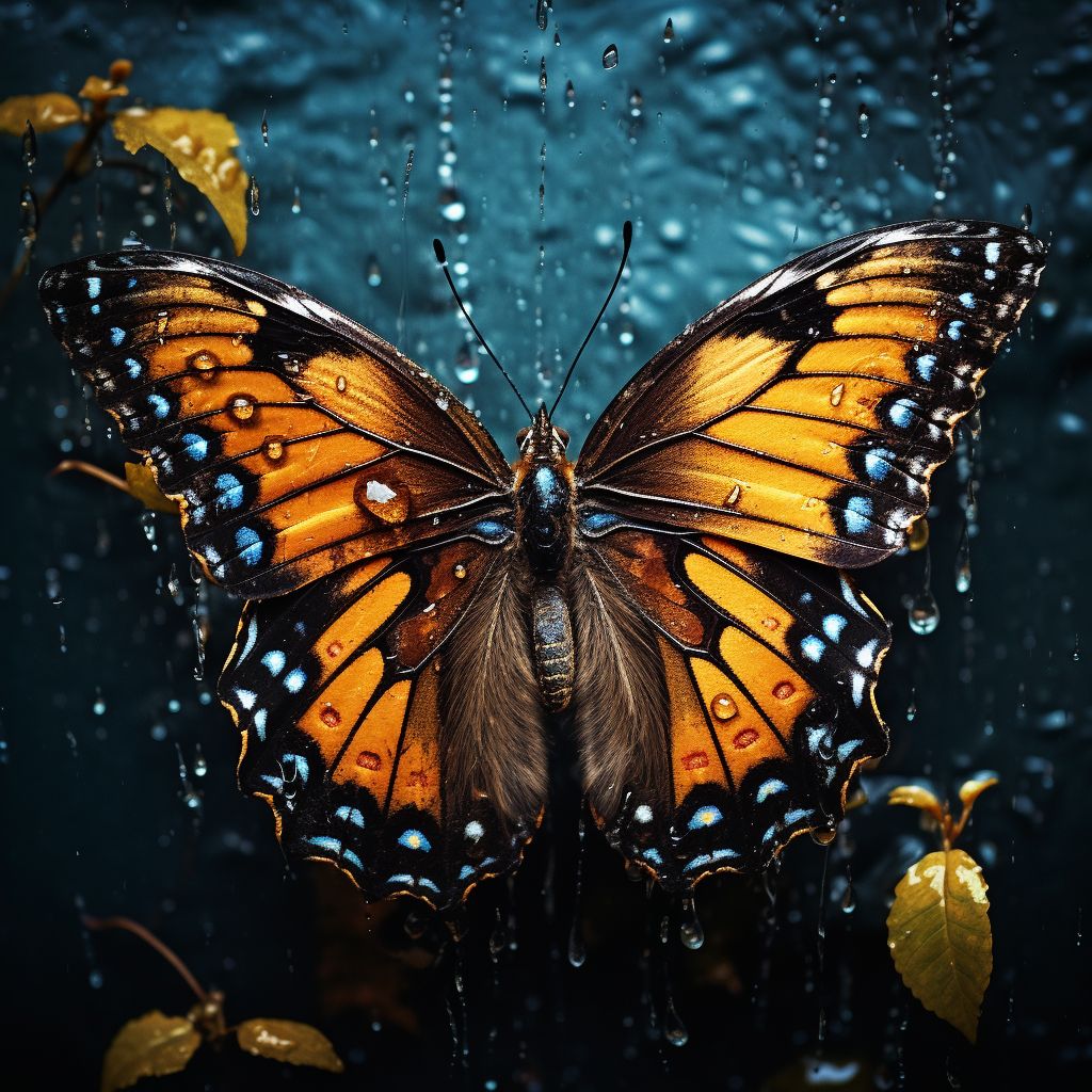 Wet Butterfly #10