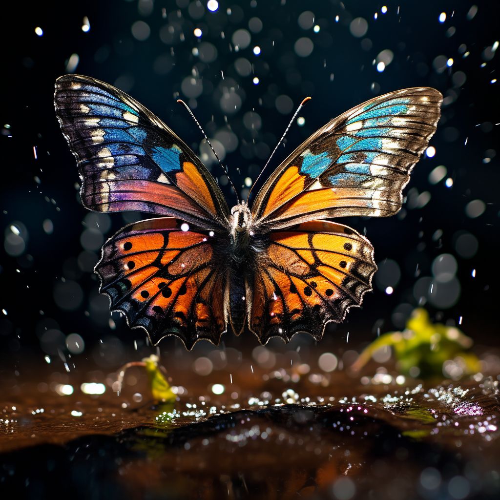 Wet Butterfly #11