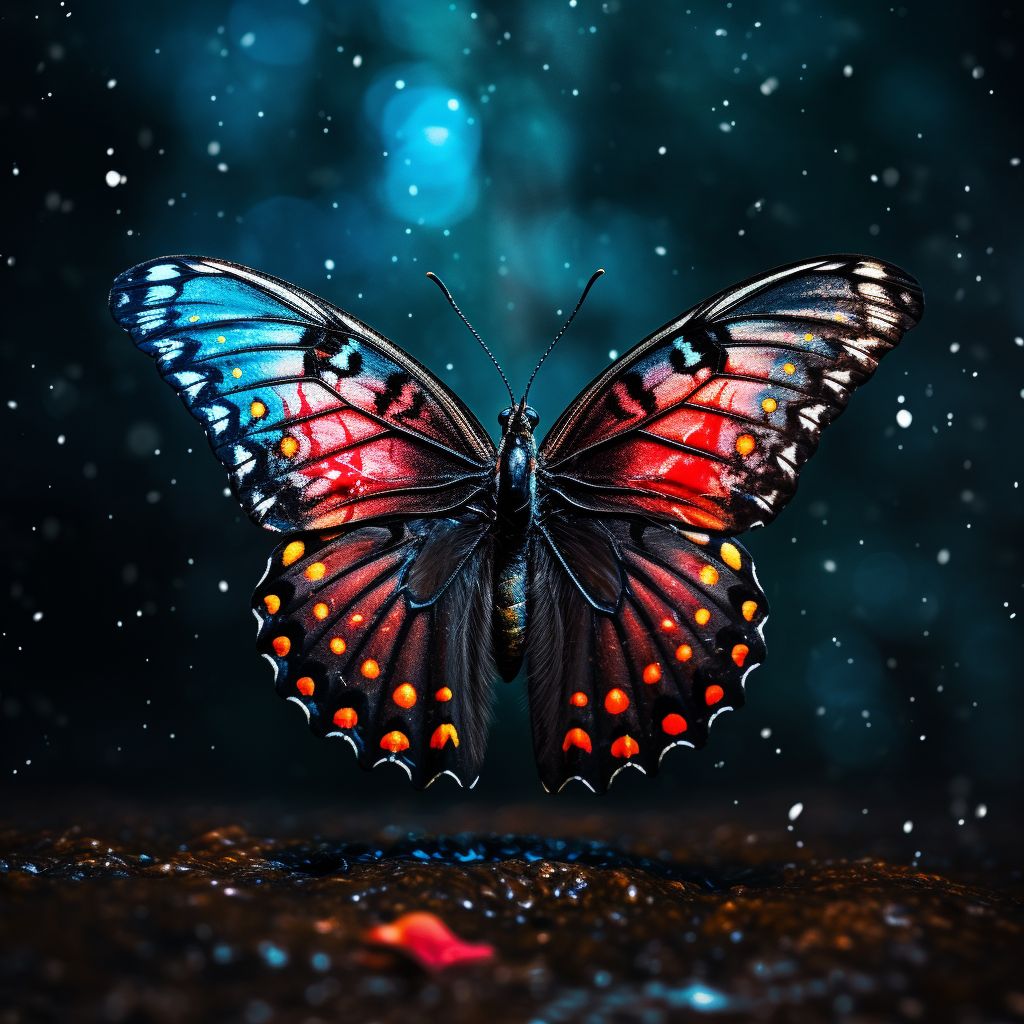 Wet Butterfly #19