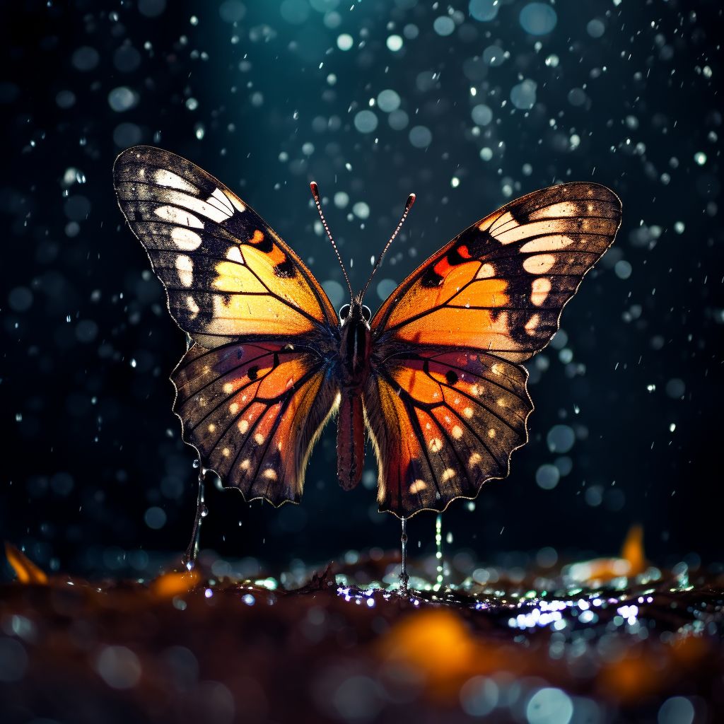 Wet Butterfly #16