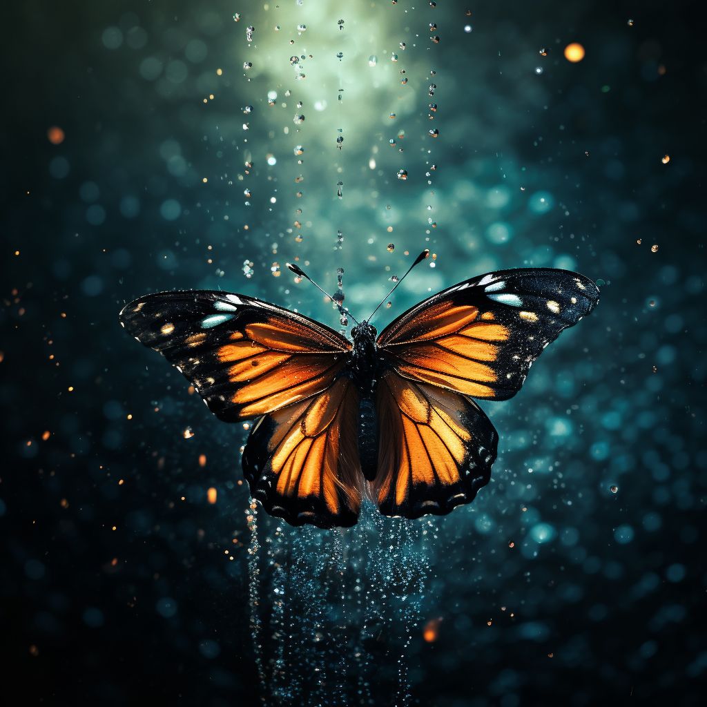 Wet Butterfly #20