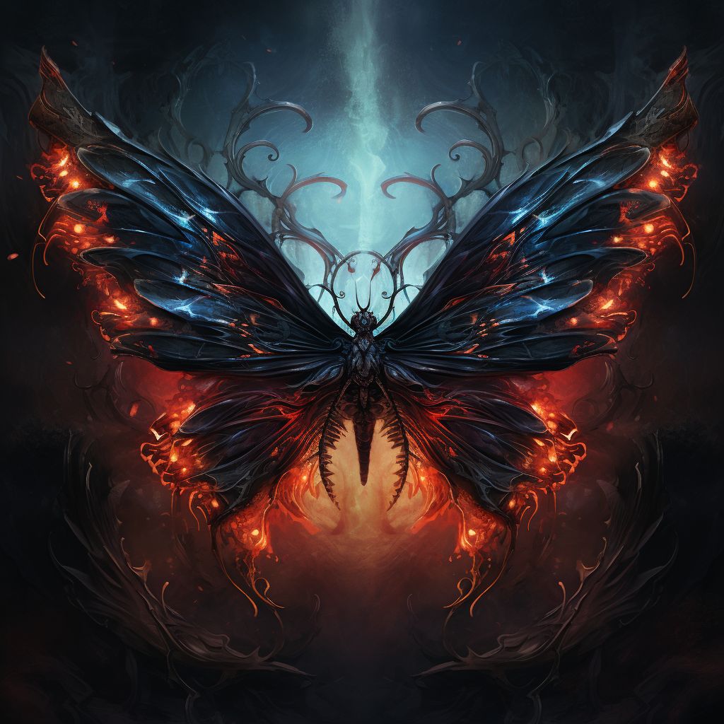 Demonic Butterfly #3