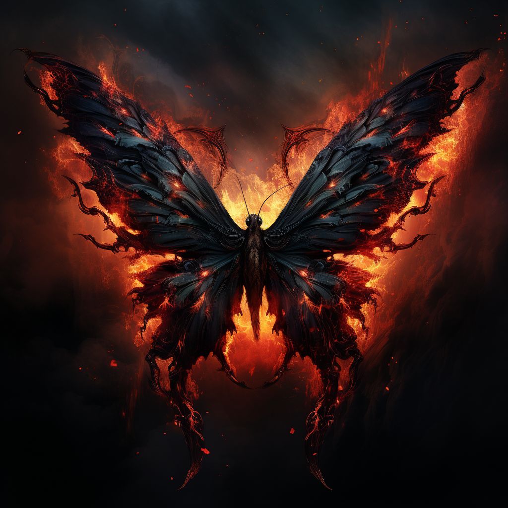 Demonic Butterfly #7