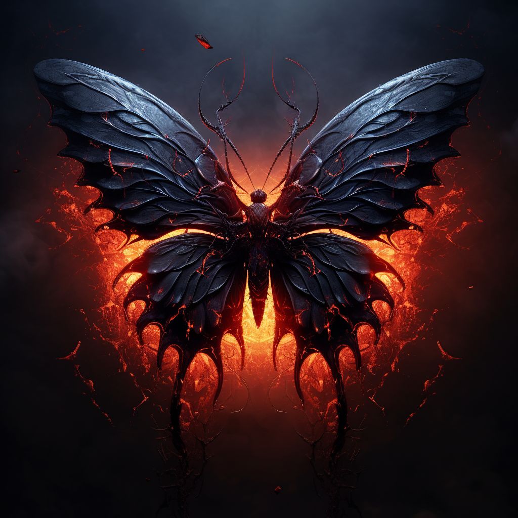 Demonic Butterfly #15
