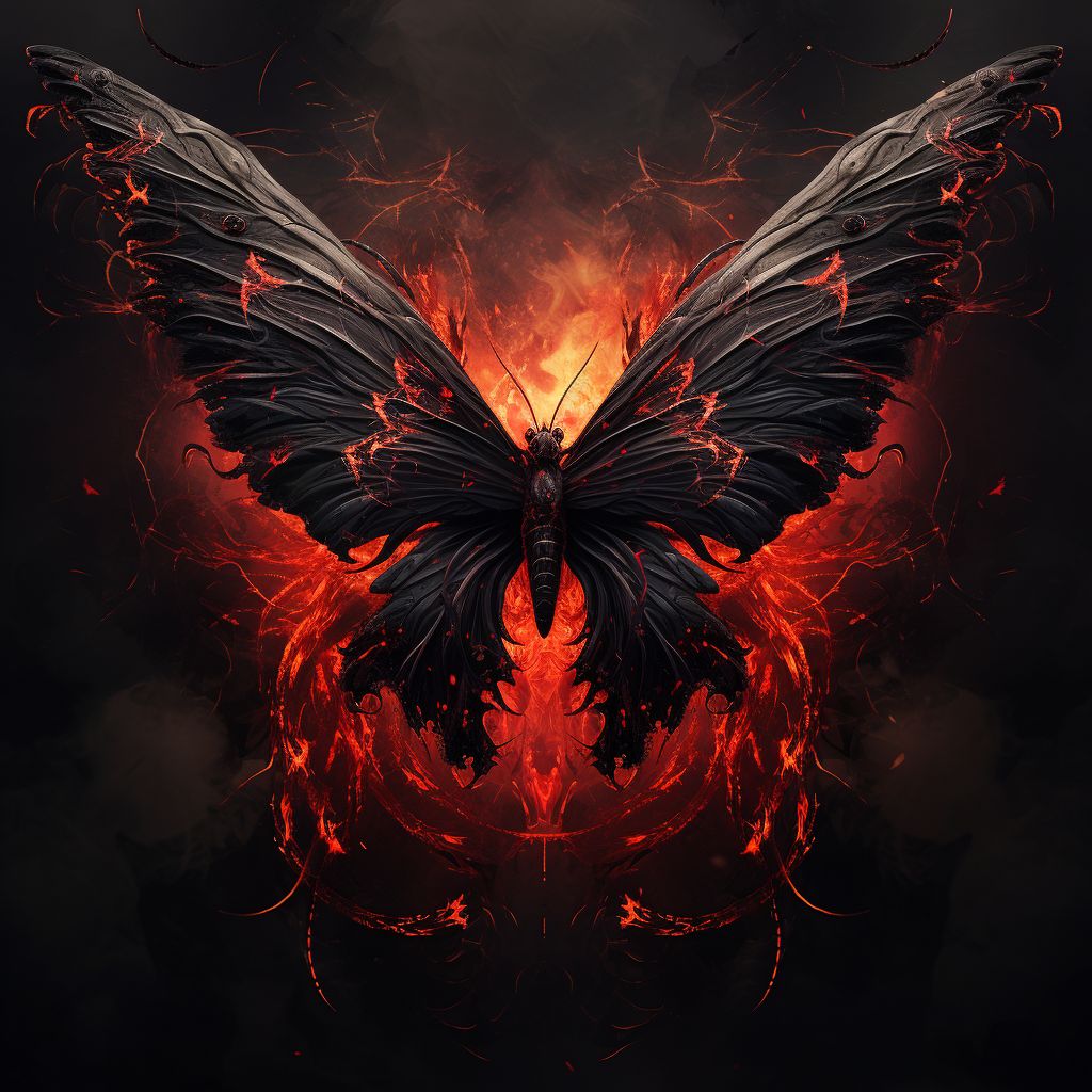 Demonic Butterfly #10