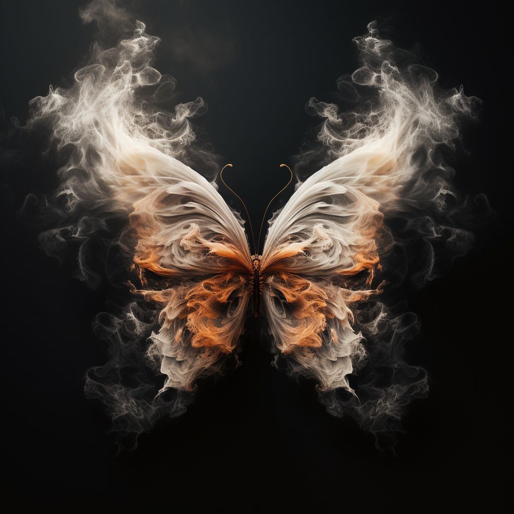 Smoke Butterfly #2