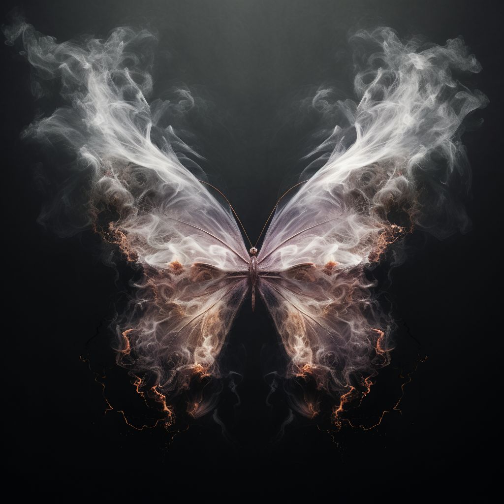 Smoke Butterfly #6
