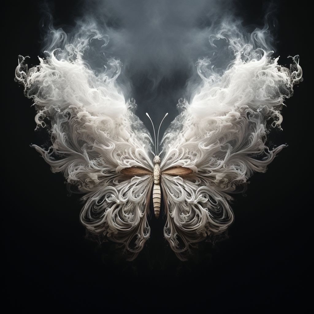 Smoke Butterfly #5