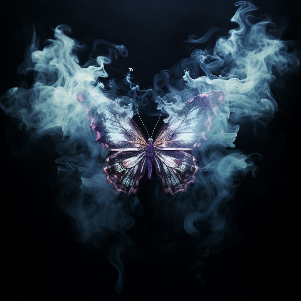 Smoke Butterfly #11