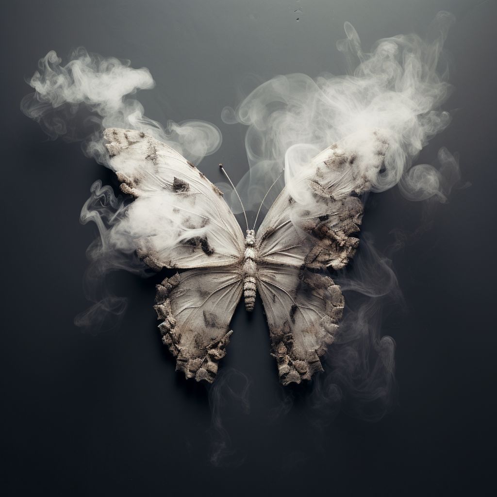 Smoke Butterfly #19