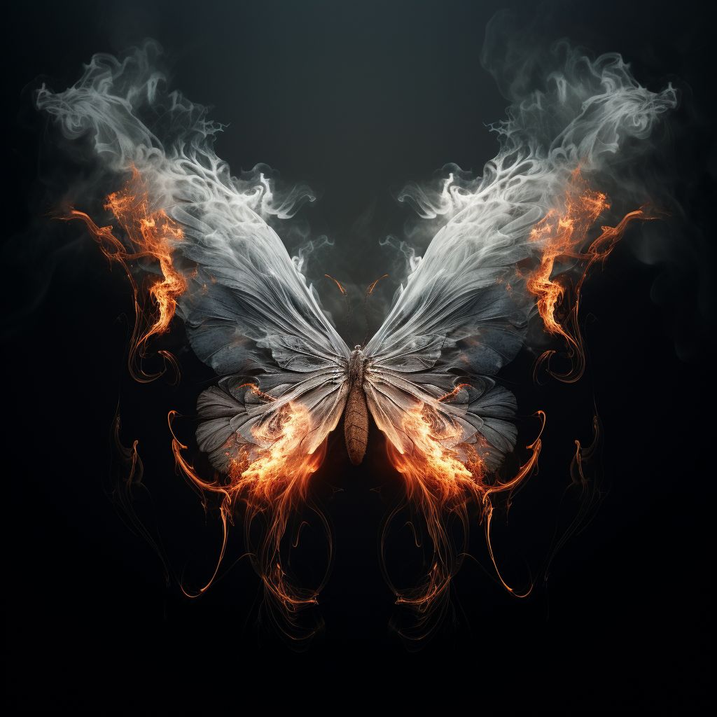 Smoke Butterfly #16