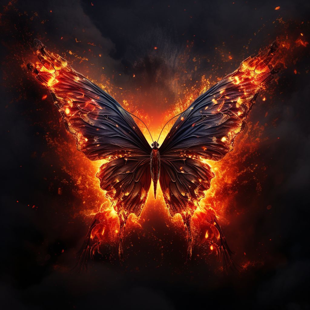 Fiery Butterfly #6