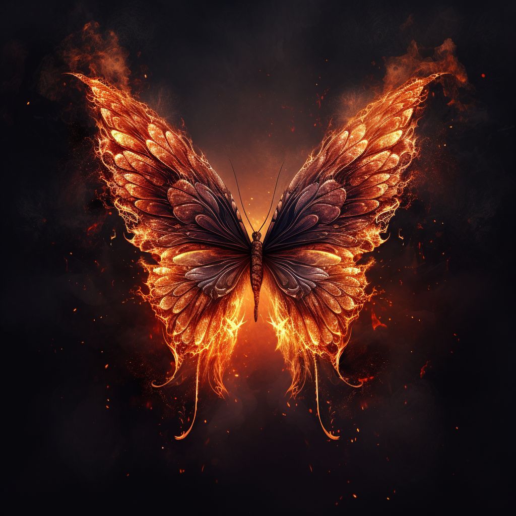Fiery Butterfly #10