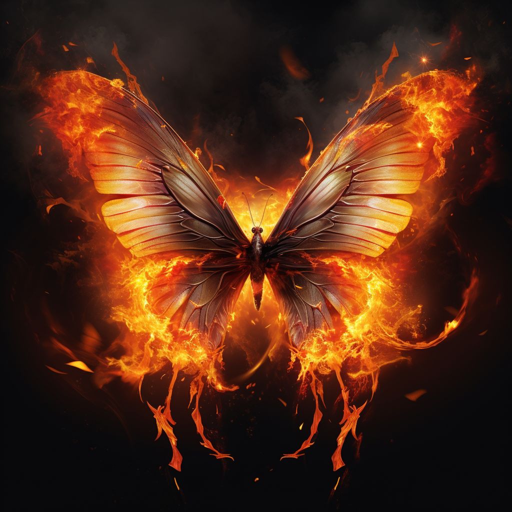 Fiery Butterfly #2