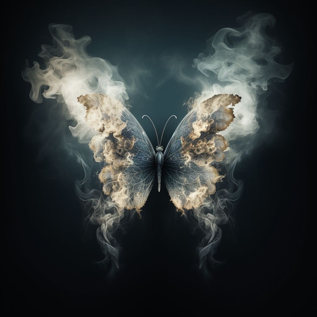 Smoke Butterfly #20