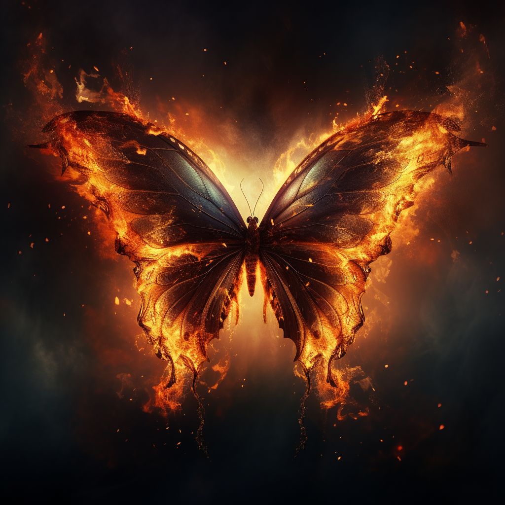 Fiery Butterfly #14