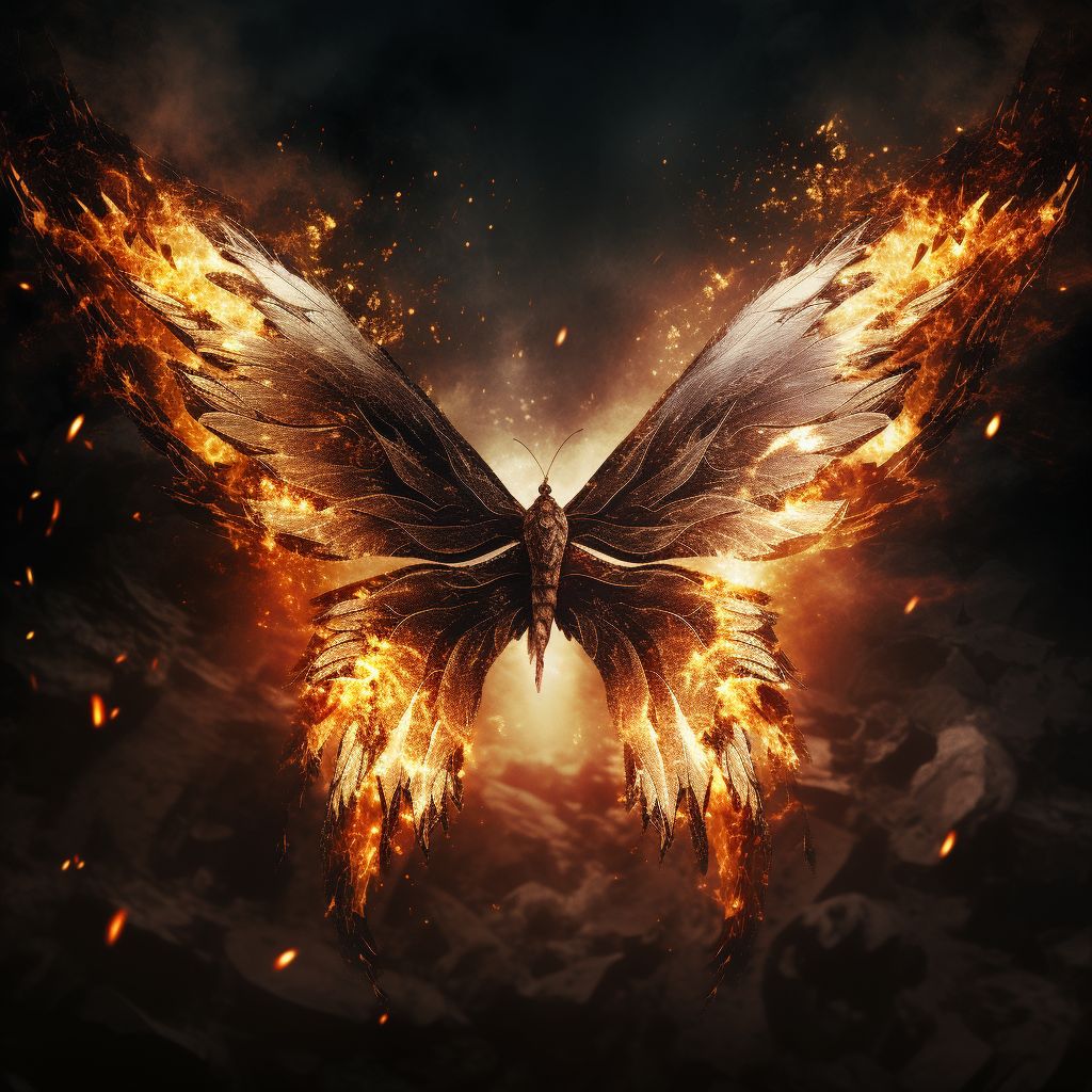 Fiery Butterfly #9