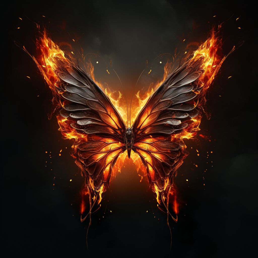Fiery Butterfly #15