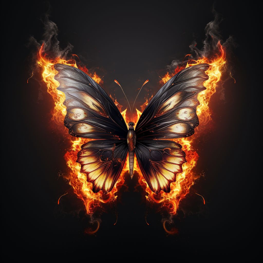 Fiery Butterfly #20