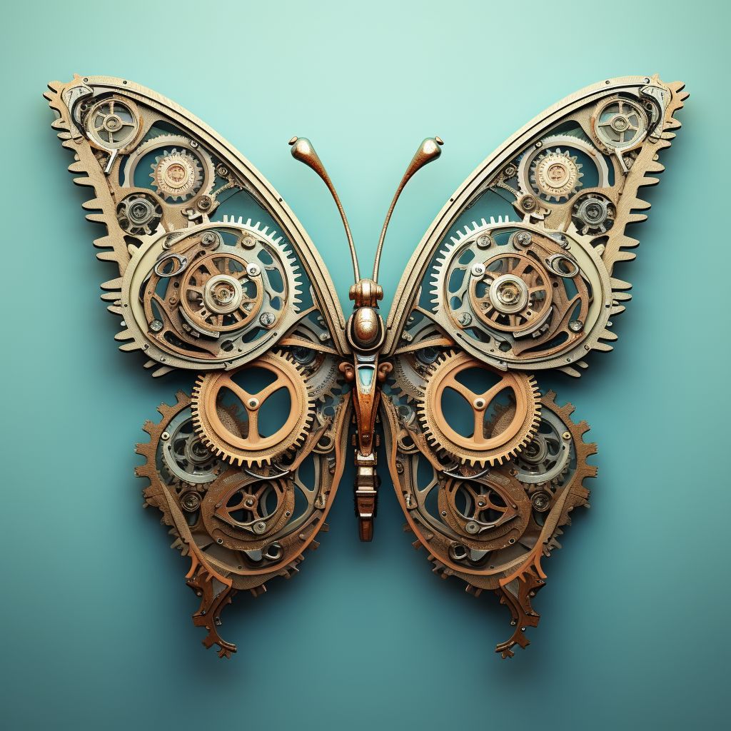 Butterfly of gears #1