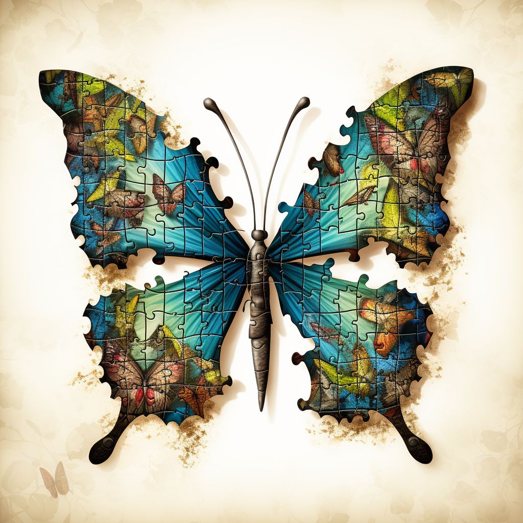 Butterfly Puzzle #2