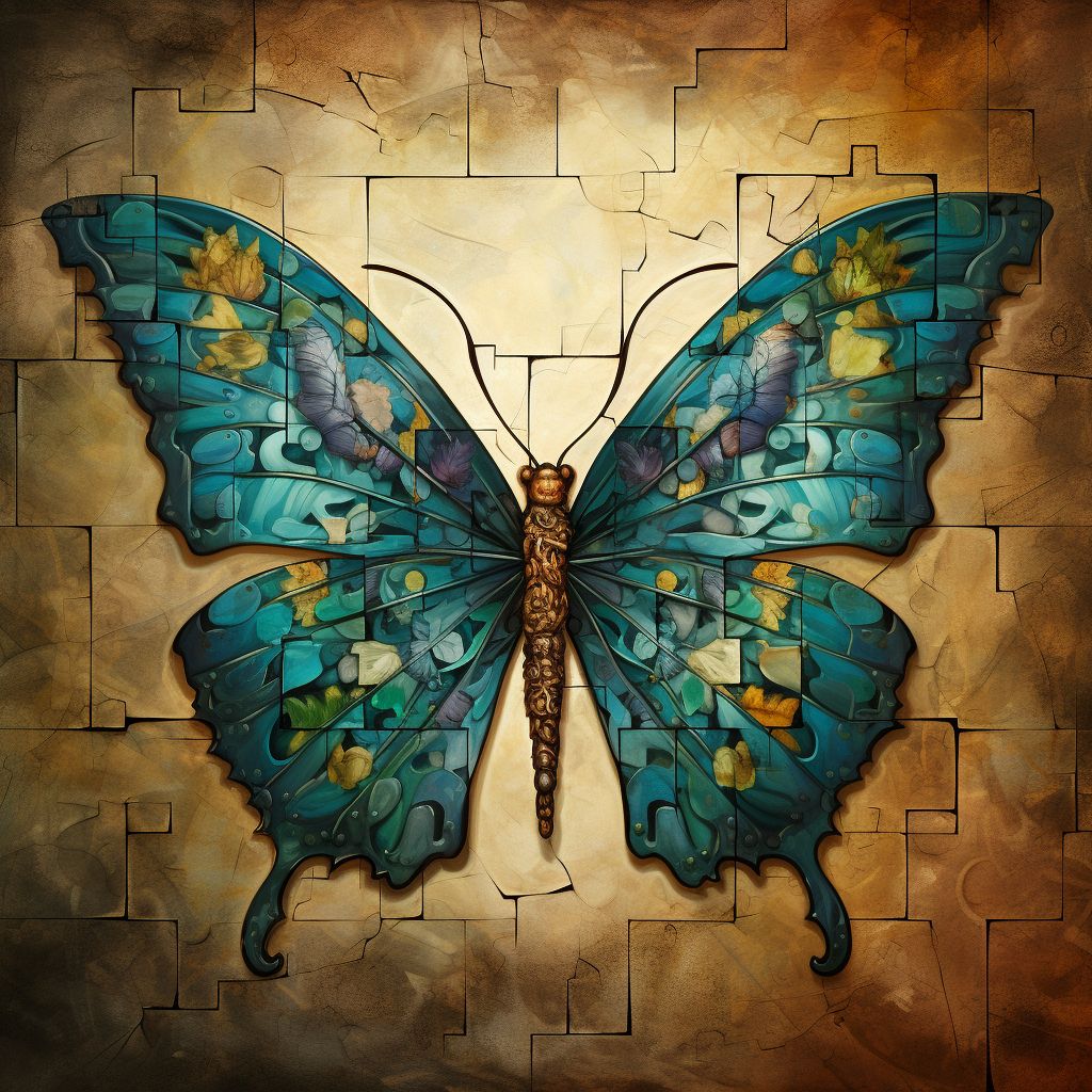 Butterfly Puzzle #6