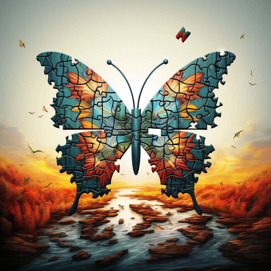Butterfly Puzzle #13