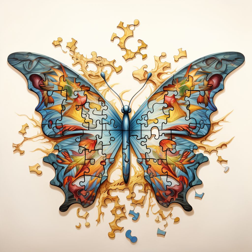 Butterfly Puzzle #17