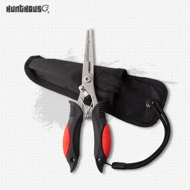 Multi Purpose Fishing Pliers with Stealth and Lanyard