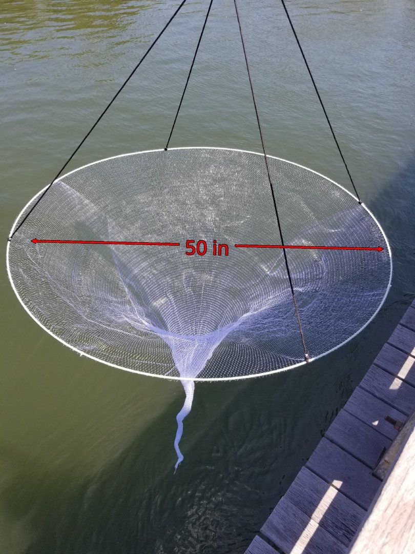 50 inch Ballyhoo Hoop Net with Drop Rope &amp; 10ft Telescopic Pole-Accessories &amp; Carrying Bags