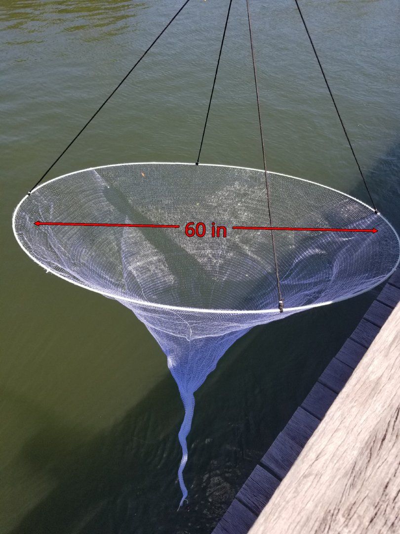 60 inch Ballyhoo Hoop Net with Drop Rope &amp; 20ft Telescopic Pole-Accessories &amp; Carrying Bags