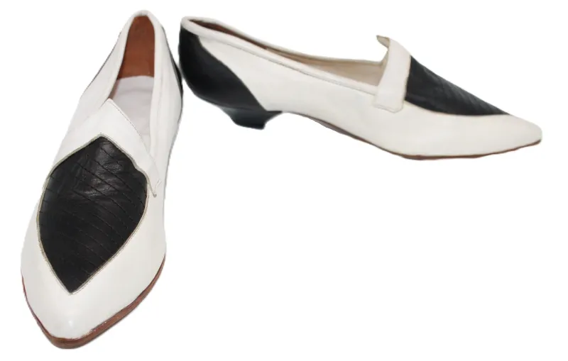 Scarpe bicolori