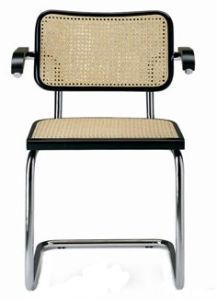 Replica sedia Marcel Breuer con braccioli - Replica Marcel Breuer chair with armrests