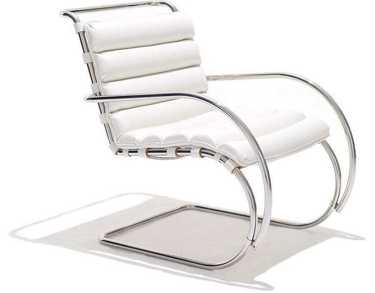 Poltrona con braccioli Ludwig Mies van der Rohe - Replica