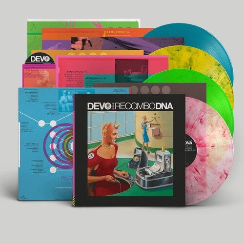 Devo - Recombo DNA (Colored Vinyl, Blue, Yellow, Green, Red) - 4 Disc Box Set