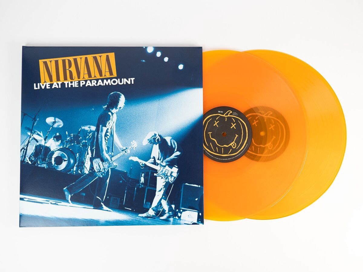 Nirvana - Live At The Paramount (Clear Vinyl, Orange) 2LP - Rock