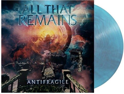All That Remains - Antifragile - (IEX) Electric &amp; Sea Blue Galaxy Vinyl - Heavy Metal