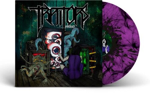 Traitors - Phobias - Purple/ Black Vinyl - Heavy Metal