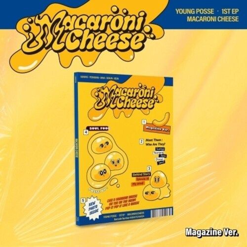 Young Posse - Macaroni Cheese - K-Pop - Magazine Version - incl. 92pg Photobook + Photocard [Import] - Compact Disc