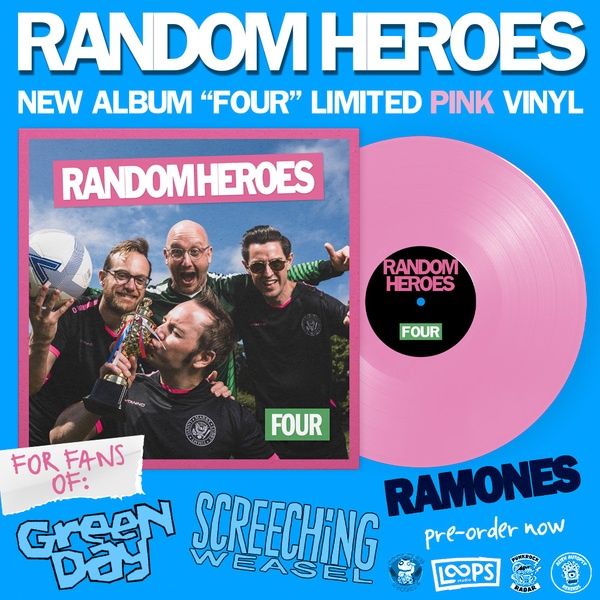 Random Heroes - Four - Pink Vinyl - Punk