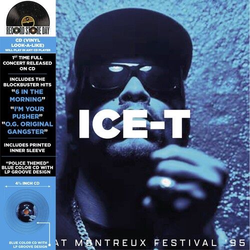 Ice-T -  Live at The Miles Davis Hall - Montreux 1995 - RSD - Compact Disc - Rap/Hip-Hop